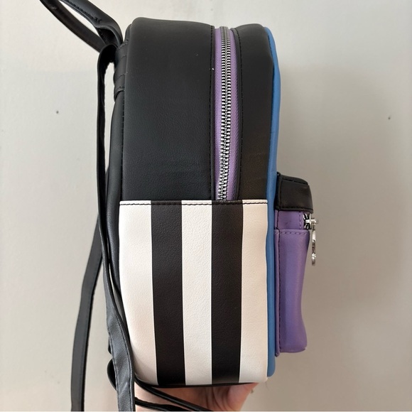 Her Universe Beetlejuice Sandworm Mini Backpack Animated Faux Leather main image 7